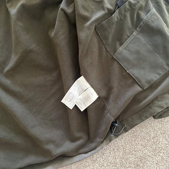 Vintage Rugged Elements Barn Work Utility Olive Green Birding Farm Coat XXL - Picture 6 of 10